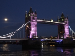 ロンドン橋ライトアップ